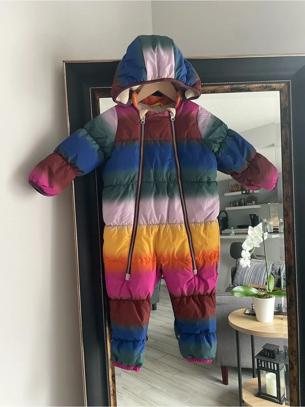 MOLO Hebe Snowsuit - Glowy Rainbow - Picture 2 of 4